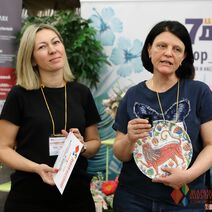 Елена Дзугкоева и Александра Корнеева, 2 место